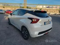 Usata Nissan Micra N-Connecta 90 CV (66 kW) 2018 Bianco Utilitaria