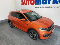 Usata VW T-Cross R-line 110 CV (80 kW) 2022 Arancione SUV