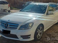 Usata Mercedes C220 170 CV (125 kW) 2013 Bianco Station wagon