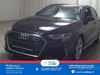 Usata Audi A3 S-Line 150 CV (110 kW) 2022 Nero Berlina