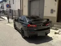 Usata Mitsubishi Lancer Evolution 295 CV (216 kW) 2012 Nero Berlina