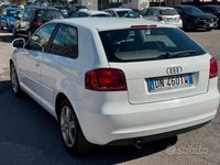 Usata Audi A3 102 CV (75 kW) 2009 Bianco Utilitaria