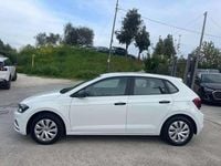 Usata VW Polo Trendline 65 CV (47 kW) 2018 Bianco Berlina