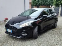 Begagnad Ford Fiesta ST-Line 101 HK (74 kW) 2018 Svart Halvkombi
