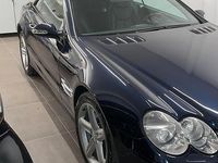 Usata Mercedes SL500 306 CV (225 kW) 2002 Blu Cabrio