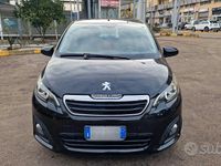 Usata Peugeot 108 Active 69 CV (50 kW) 2016 Nero Utilitaria