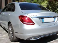 Usata Mercedes C220 Premium 170 CV (125 kW) 2015 Argento Berlina