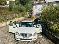 Usata Mercedes C200 136 CV (100 kW) 2010 Bianco Berlina
