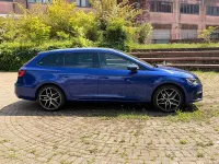 Usata Seat Leon FR 131 CV (96 kW) 2019 Blu/azzurro Station wagon
