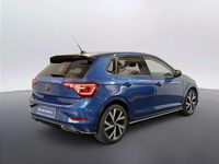 Usata VW Polo R-line 95 CV (69 kW) 2022 Reef blue metallizzato Utilitaria