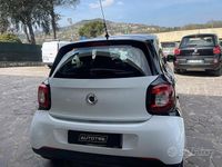 Usata Smart ForFour Prime 70 CV (51 kW) 2017 Bianco Utilitaria