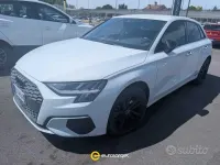 Usata Audi A3 Advanced 116 CV (85 kW) 2021 Bianco Berlina
