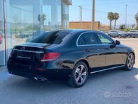 Usata Mercedes E220 Exclusive 194 CV (142 kW) 2019 Nero Berlina