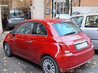 Usata Fiat 500 Lounge 69 CV (50 kW) 2019 Rosso Utilitaria