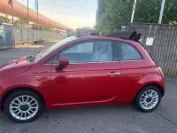 Usata Fiat 500C Lounge 69 CV (50 kW) 2009 Cabrio