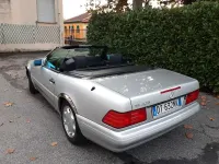 Usata Mercedes SL320 231 CV (169 kW) 1998 Argento Cabrio