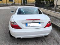 Usata Mercedes SLK250 Premium 204 CV (150 kW) 2013 Bianco Cabrio