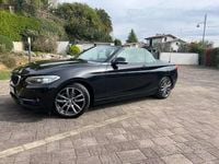 Usata BMW 218 M Sport 150 CV (110 kW) 2017 Nero Cabrio