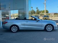 Usata Mercedes E200 Avantgarde 184 CV (135 kW) 2011 Grigio Cabrio