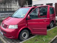 Usata VW T5 Highline 174 CV (127 kW) 2005 Rosso Furgone