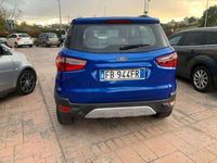 Usata Ford Ecosport Titanium 95 CV (69 kW) 2015 Blu/azzurro SUV