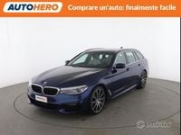 Usata BMW 520 M Sport 190 CV (139 kW) 2018 Blu Station wagon