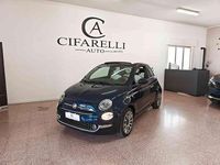 Usata Fiat 500C Star 70 CV (51 kW) 2020 Blu dipinto di blu Cabrio