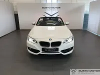 Usata BMW 218 M Sport 136 CV (100 kW) 2018 Bianco / metallizzato Cabrio