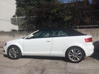 Usata Audi A3 Cabriolet 105 CV (77 kW) 2012 Bianco Cabrio
