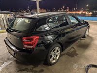 Usata BMW 120 Efficient Dynamics 184 CV (135 kW) 2013 Nero Utilitaria