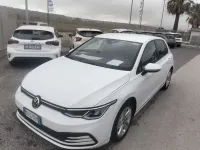 Usata VW Golf VIII Style 131 CV (96 kW) 2021 Bianco Berlina