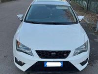 Usata Seat Leon 150 CV (110 kW) 2014 Bianco Station wagon
