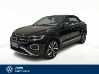 Usata VW T-Roc Cabriolet Style 150 CV (110 kW) 2024 Nero pastello Cabrio
