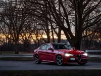 Usata Alfa Romeo Giulia Veloce 280 CV (205 kW) 2017 Rosso Berlina