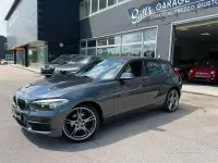 Usado BMW 116 Sport Line 109 HP (80 kW) 2015 Cinzento Citadino