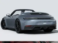 Nuova Porsche 911 Carrera GTS 2026 Grigio vanadio metallizzato/capote blu Cabrio