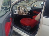 Usata Fiat 500 2009 Bianco Cabrio