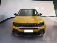 Usata Jeep Avenger Summit 101 CV (74 kW) 2023 Giallo SUV