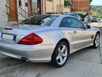 Begagnad Mercedes SL500 306 HK (225 kW) 2001 Silver Cab