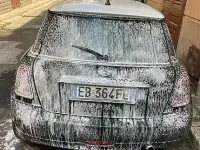 Usata Mini Cooper D 112 CV (82 kW) 2010 Verde Utilitaria