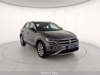 Usata VW T-Roc Style 110 CV (80 kW) 2022 Grigio metallizzato SUV