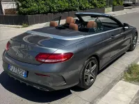 Usata Mercedes C220 Executive 170 CV (125 kW) 2017 Grigio Cabrio