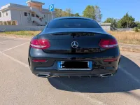 Usata Mercedes C220 Premium 170 CV (125 kW) 2017 Nero Coupé