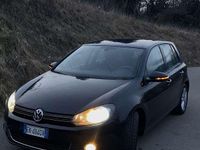 Usata VW Golf VI Highline 140 CV (102 kW) 2011 Nero Utilitaria