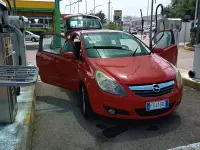 Usata Opel Corsa 80 CV (58 kW) 2007 Rosso Utilitaria