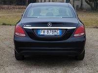 Usata Mercedes C180 Premium 116 CV (85 kW) 2017 Nero Berlina