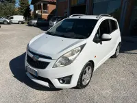 Begagnad Chevrolet Spark 81 HK (59 kW) 2010 Vit Halvkombi