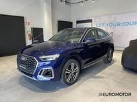 Usata Audi Q5 Sportback S-line plus 204 CV (150 kW) 2021 Blu SUV