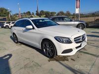 Usata Mercedes C220 Sport 170 CV (125 kW) 2014 Bianco Station wagon