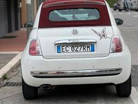Usata Fiat 500 75 CV (55 kW) 2010 Bianco Cabrio